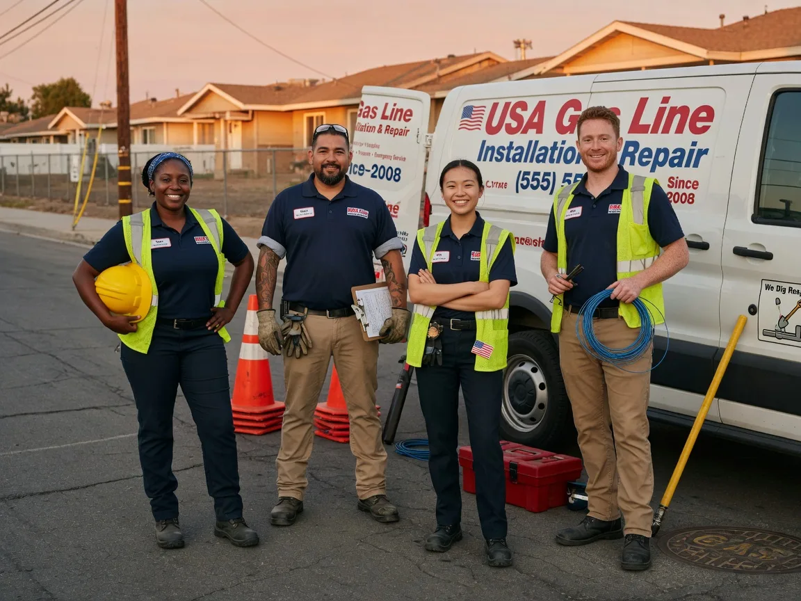 Gas Line Installation company in Bard, CA